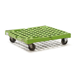 Tyre storage tyre trolley B-quality, with damage used.  L: 820, W: 720, H: 190 (mm). Article code: 99-3500GB-B