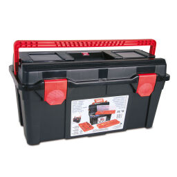 Caisse à outils Box-securité pour outils avec fermeture rapide double