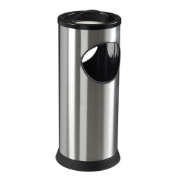 Waste and cleaning ashtray and litter Bin