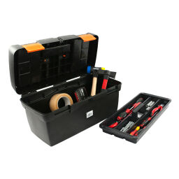 Caisse à outils box-securité pour outils avec fermeture rapide double