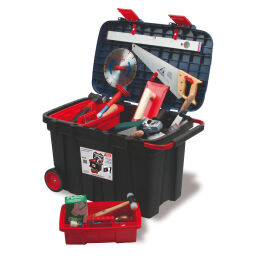 Caisse à outils Box-securité pour outils avec fermeture rapide double