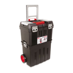 Transport case Toolbox with double quick lock