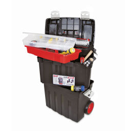 Transport case Toolbox with double quick lock