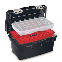 Transport case Toolbox with double quick lock