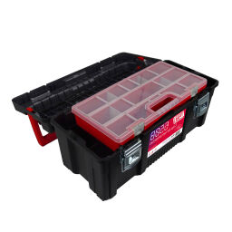 Transport case Toolbox with double quick lock