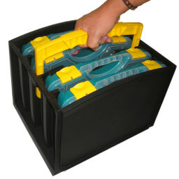 Assortimentskasten inclusief 4 assortimentskoffers