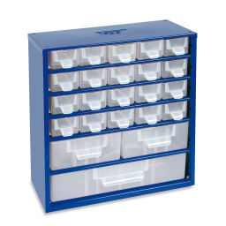 Cabinet assortment cabinet with 23 drawers .  L: 305, W: 145, H: 328 (mm). Article code: 11-315008