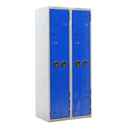 Cabinet wardrobe 4 doors (cylinder lock) used.  W: 800, D: 500, H: 1800 (mm). Article code: 77-A002394
