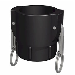 IBC container accessories Camlock coupler 2'' female to BSP 2'' female