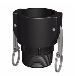 IBC container accessories Camlock coupler 2 inch female to BSP 2 inch male