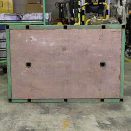 Pallet steel pallet 2 removable walls Custom built.  L: 1200, W: 800, H: 1860 (mm). Article code: 98-5035