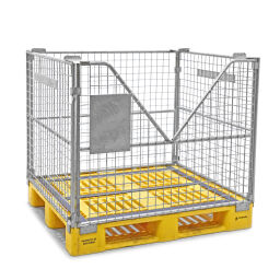 pallet stacking frames foldable construction stackable