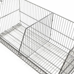 Wire basket accessories separation wall used.  W: 485, H: 370 (mm). Article code: 98-5144GB-SCHOT