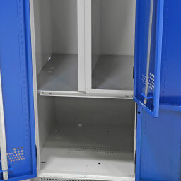 Cabinet wardrobe 4 doors (code lock)  used.  W: 800, D: 500, H: 1800 (mm). Article code: 77-A002394-01
