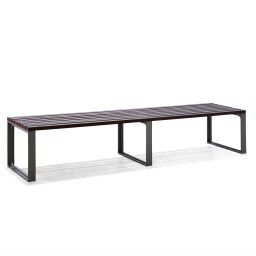 Excess stock Garden bench fixed construction used.  L: 2300, W: 550, H: 450 (mm). Article code: 77-A137093