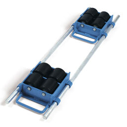 Rouleurs, cric et ventouses rouleurs ajustable plate-forme couvrir avec caoutchouc