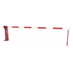 Barriers safety and marking barrier with pressure gas spring/stabilizer - 6320 mm wide