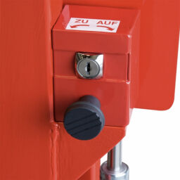 Barrières et poteaux sécurité et signalisation barrière avec stabilisateur/amortisseur de pression - 6320 mm large