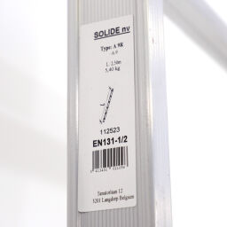 Treppen leiter aluminium stehleiter 1-seitig