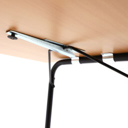 Gebruikte Werktafel kantinetafel inklapbaar.  B: 1200, D: 800, H: 740 (mm). Artikelcode: 77-A235241