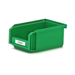 Storage bin plastic with grip opening stackable 98-5323GB