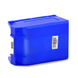Storage bin plastic with grip opening stackable.  L: 230, W: 145, H: 150 (mm). Article code: 98-5336GB