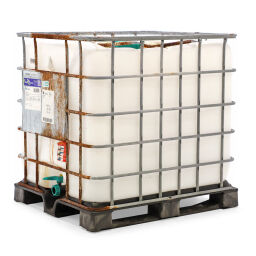 IBC Container vloeistofcontainer B-kwaliteit, met schade 99-035GB-B