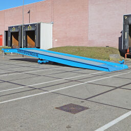 Container Loading Ramp mobile adjustable in height.  L: 12000, W: 2390, H: 980 (mm). Article code: 99-3207-1889