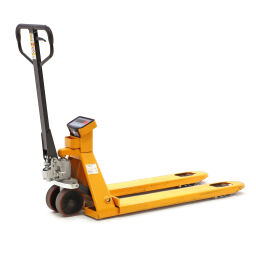 Pallet truck standard fork length 1150 mm with weighing system