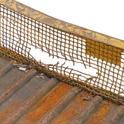 Mesh Stillages fixed construction stackable 4 sides used.  L: 1250, W: 1050, H: 560 (mm). Article code: 98-5437GB