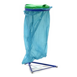Waste sackholder waste and cleaning waste bag holder for 1 waste bag