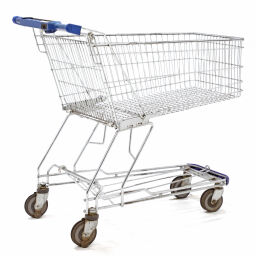 Roll cage shopping trolley