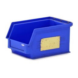 Storage bin plastic with grip opening stackable 98-5482GB