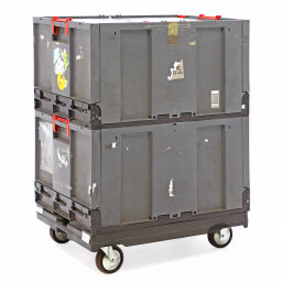 Gebruikte Onderwagen combinatieset materiaal bijzetwagen.  L: 800, B: 600, H: 1105 (mm). Artikelcode: 98-5535GB