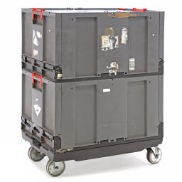 Gebruikte Onderwagen combinatieset materiaal bijzetwagen.  L: 800, B: 600, H: 1105 (mm). Artikelcode: 98-5537GB