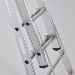 Echelle coulissante 2-pièces connecté, 2x8 marchepieds