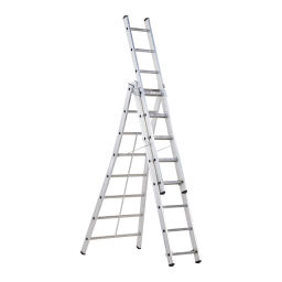 Stair Altrex combination ladder 3-part lid, 3x8 steps  72515308