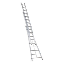 Echelle transformable 3-pièces connecté, 3x10 marchepieds