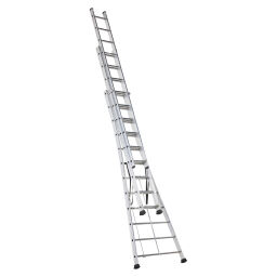 Mehrzweckleitern 3-teilig, 3x12 Stufen