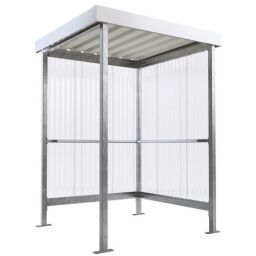 Excess stock smoking shelter for 4 persons