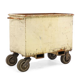 Warehouse trolley container trolley