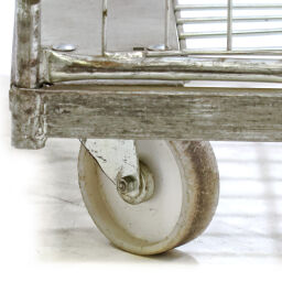 Gebrauchte Rollwagen Gebraucht Rollbehälter 3-Wand Einsteckwände Artikelzustand:  Gebraucht.  L: 800, B: 680, H: 1660 (mm). Artikelcode: 98-5636GB
