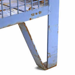 Mesh Stillages fixed construction stackable 4 sides used.  L: 985, W: 755, H: 600 (mm). Article code: 98-5680GB