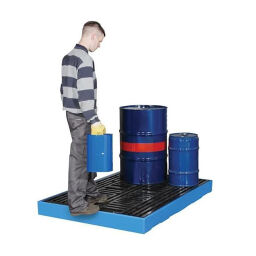 Auffangwanne Kunststoff für 1-4 200 l Fässer