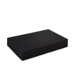 Stacking box plastic accessories grid foam (kit)