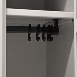Cabinet locker cabinet 3 doors (padlock) used.  W: 890, D: 500, H: 1900 (mm). Article code: 45-WRC3-P-HS-GB