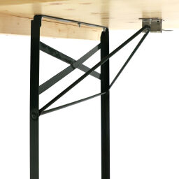 Workbench dinner table foldable