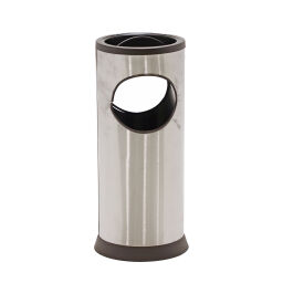 Waste and cleaning ashtray and litter Bin