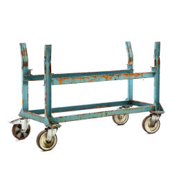 Warehouse trolley stanchion trolley
