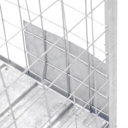 Mesh Stillages fixed construction stackable parcel offer.  L: 1200, W: 1000, H: 2000 (mm). Article code: 99-980GB-3